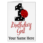 ęr Fille d'anniversaire - Madame Bug - 1 - coccine Cartes De Vœux