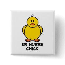 ER Nurse Chick Pin