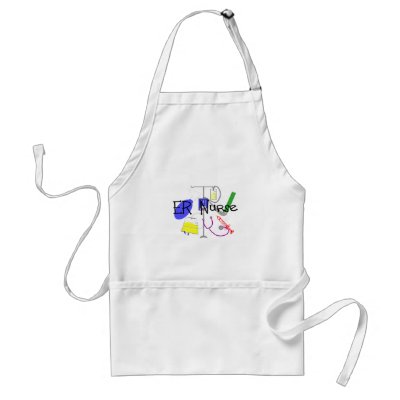 ER Nurse Medical Equipment Design Apron by gailg1957