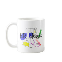 ER Nurse Medical Equipment Design Mugs