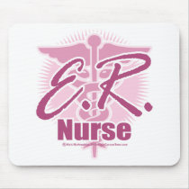 ER Nurse Pink Mouse Mat