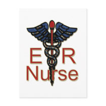 ER Nurse Post Cards