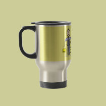 ER Nurse Stickman Travel Mug mugs