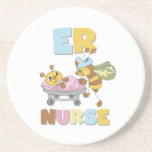 ER Nurse T-shirts and Gifts Coasters