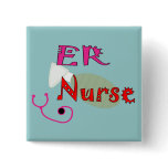 ER Nurse T-shirts & Gifts Buttons