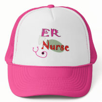 ER Nurse T-shirts & Gifts Trucker Hat