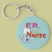 ER Nurse T-shirts & Gifts keychains