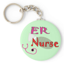 ER Nurse T-shirts & Gifts Keychains
