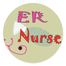 ER Nurse T-shirts & Gifts Stickers