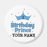 ęr Prince d'anniversaire Aimants Pour Réfrigérateur