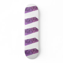 Eras as Er Erbium and As Arsenic Custom Skate Board
