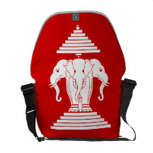Erawan Lao / Laos Flag Messenger Bags