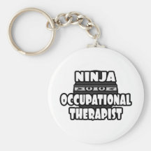 Ergothérapiste de Ninja Porte-clef