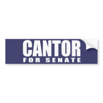ERIC CANTOR Election Gear bumper stickers