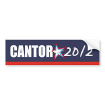 ERIC CANTOR Election Gear bumper stickers