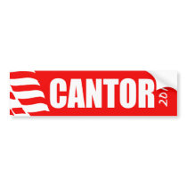ERIC CANTOR Election Gear bumper stickers