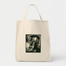 Erich Heckel woodcut Bag