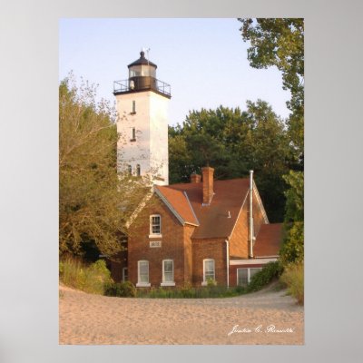 Erie Light House Posters by JstnRossetti