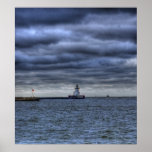 Erie Lighthouse Poster