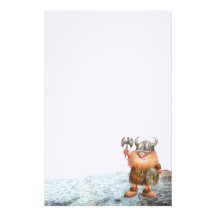 Erik The Viking Stationery Design