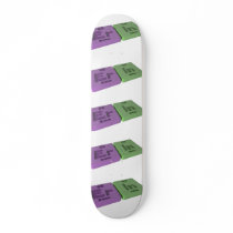 Erin as Erbium Er and Indium In Custom Skate Board