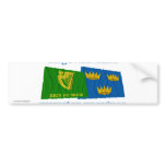 Erin Go Bragh amd Munster Province Flags Bumper Stickers
