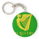 Erin Go Bragh, Ireland flag Keychain