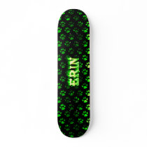 Erin green fire Skatersollie skateboard