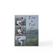 Erin & Paul - Save the Date Card