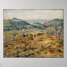 Ernest Lawson - City Suburbs Poster