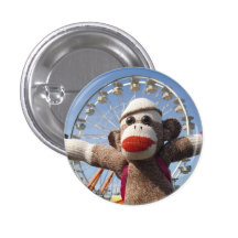 Ernie the Sock Monkey Ferris Wheel Pin