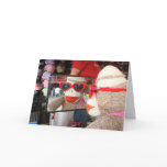 Ernie the Sock Monkey Valentine's Day Card
