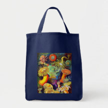 Ernst Haeckel's Sea Anemones Canvas Bag