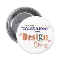 Erreurs/bouton choix de conception badge avec épingle
