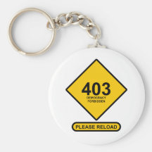 Error 403: Democracy Forbidden Keychains