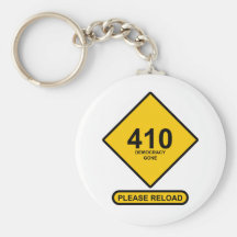 Error 410: Democracy Gone Keychain