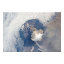 Eruption of Sarychev volcano 2 Art Photo