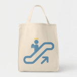 Escalator, no Stairway Canvas Bags