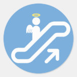 Escalator, no Stairway Stickers