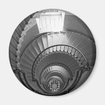 Escalier en spirale de phare de B&W Aimants Pour Réfrigérateur