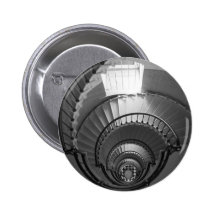 Escalier en spirale de phare de B&W Pin's