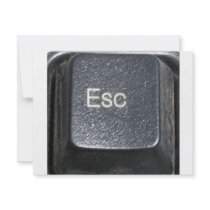 ESCAPE BUTTON PERSONALIZED INVITATIONS