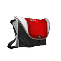 Escape Computer Button Bag Messenger Bags