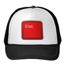 Escape Computer Button Hat