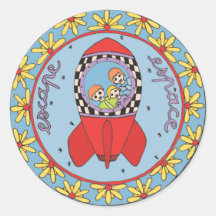 Escape Espace Stickers