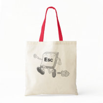 Escape Key Tote Bags