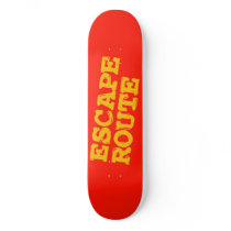 ESCAPE ROUTE DECK SKATE BOARD DECKS