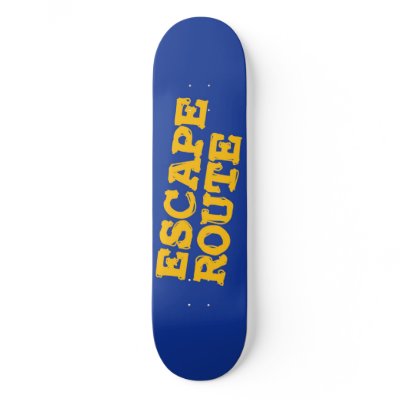 ESCAPE ROUTE DECK SKATEBOARDS by Escape_Route