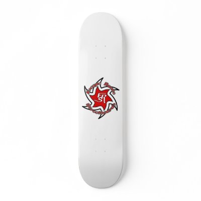 Escape Route ~ ERS Star Deck Skate Deck by Escape_Route