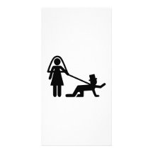 Esclave de mariage d'enterrement de vie de jeune g modèle pour photocarte